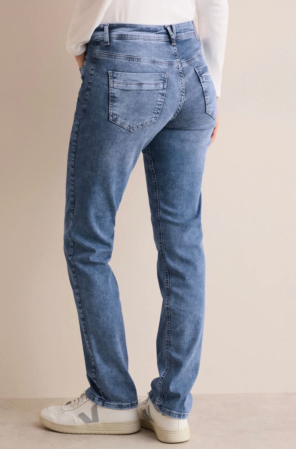 Scarlett straight authen Jeansblå
