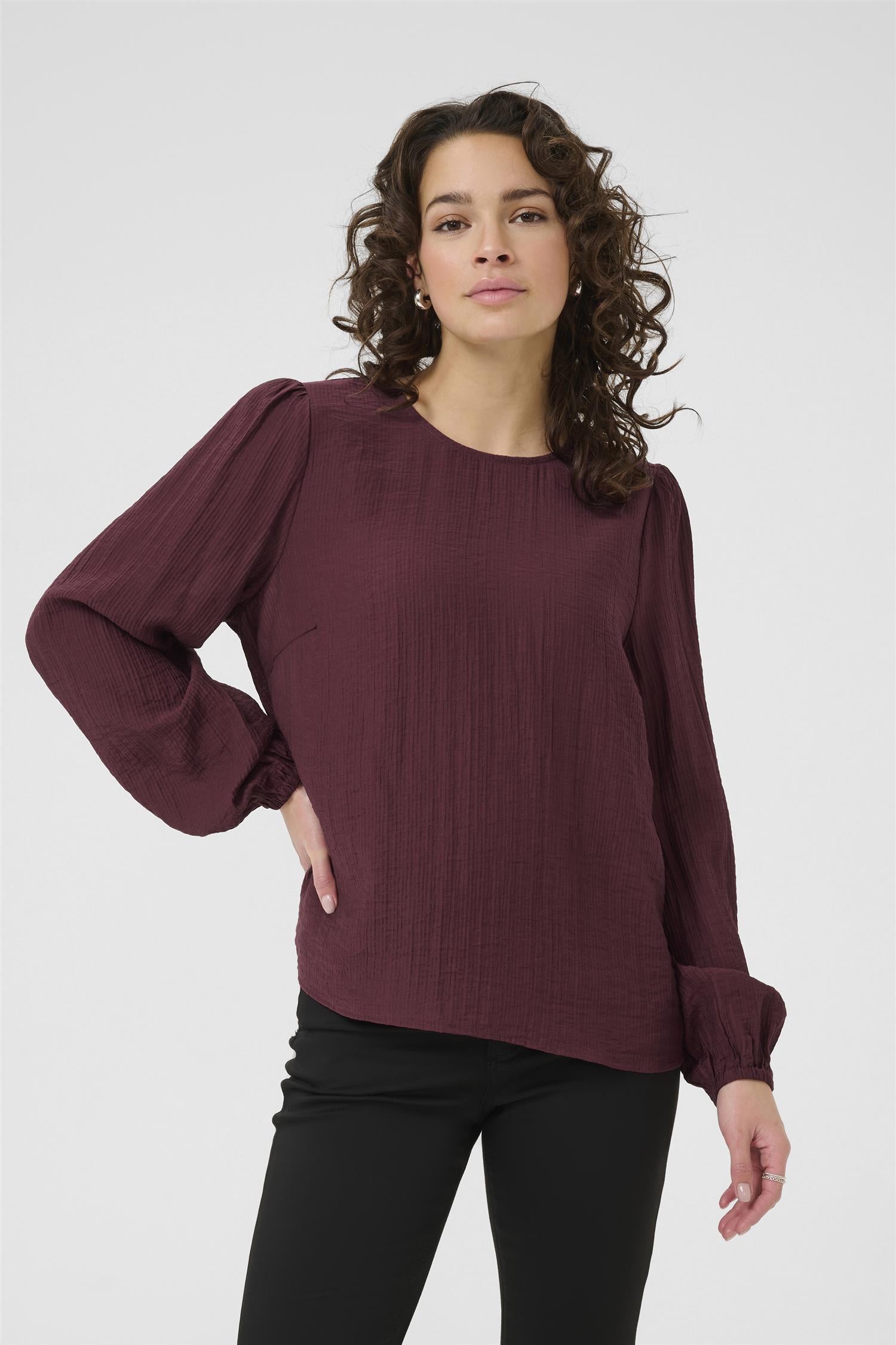 Kavivy Blouse Windsor Wine