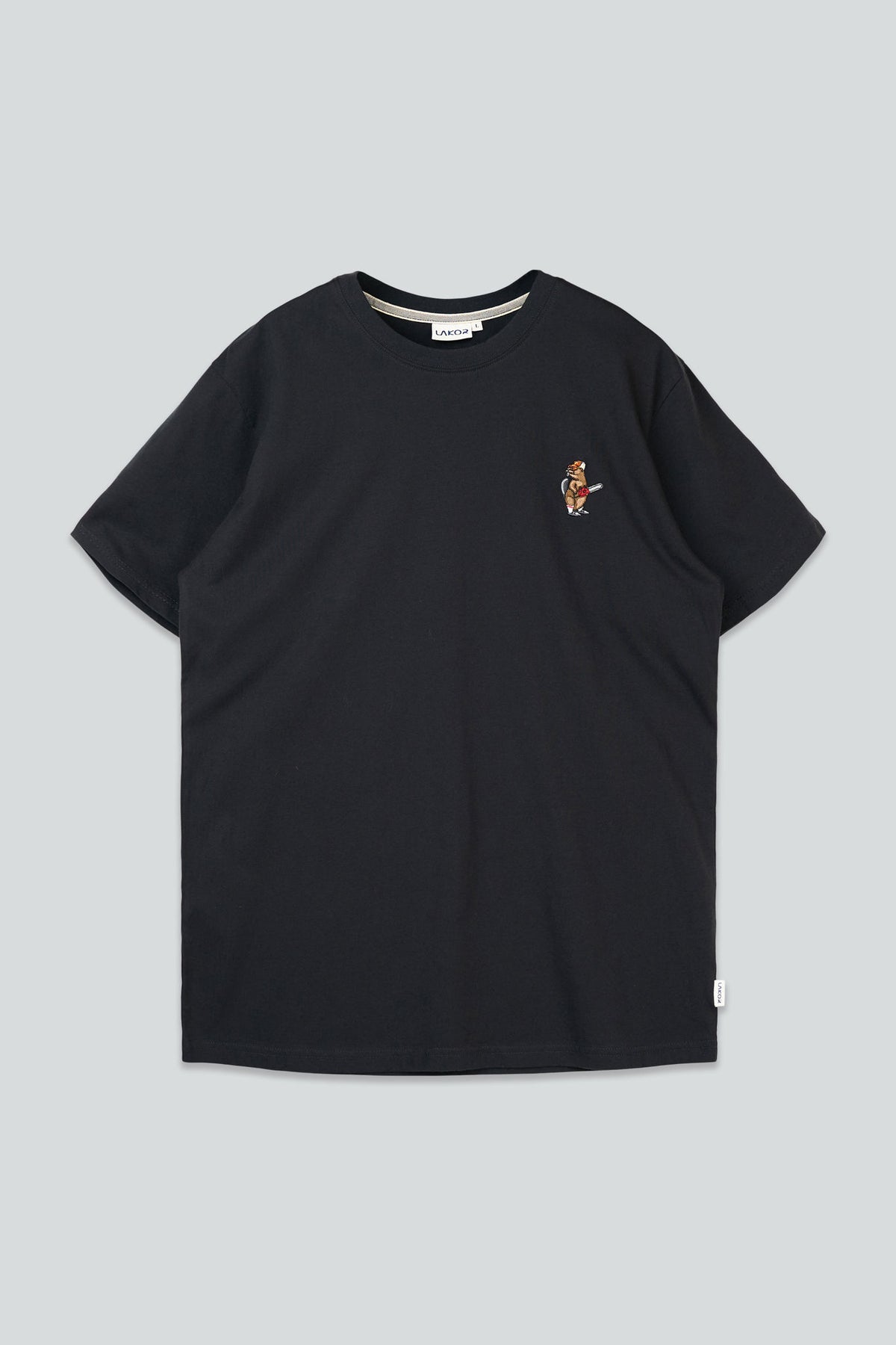 Mini Lazy Lumber T-Shirt Sort