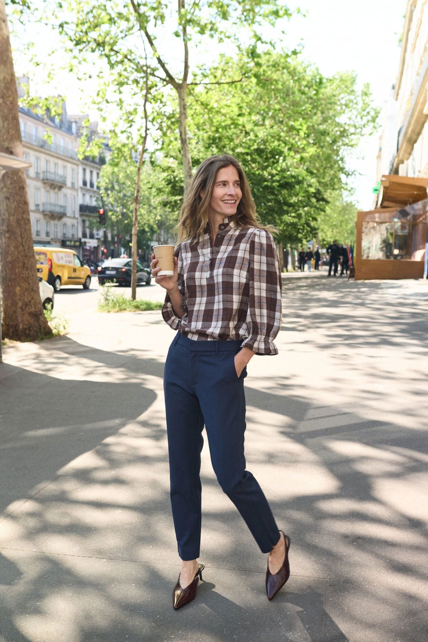 Pzdeva Blouse Brun