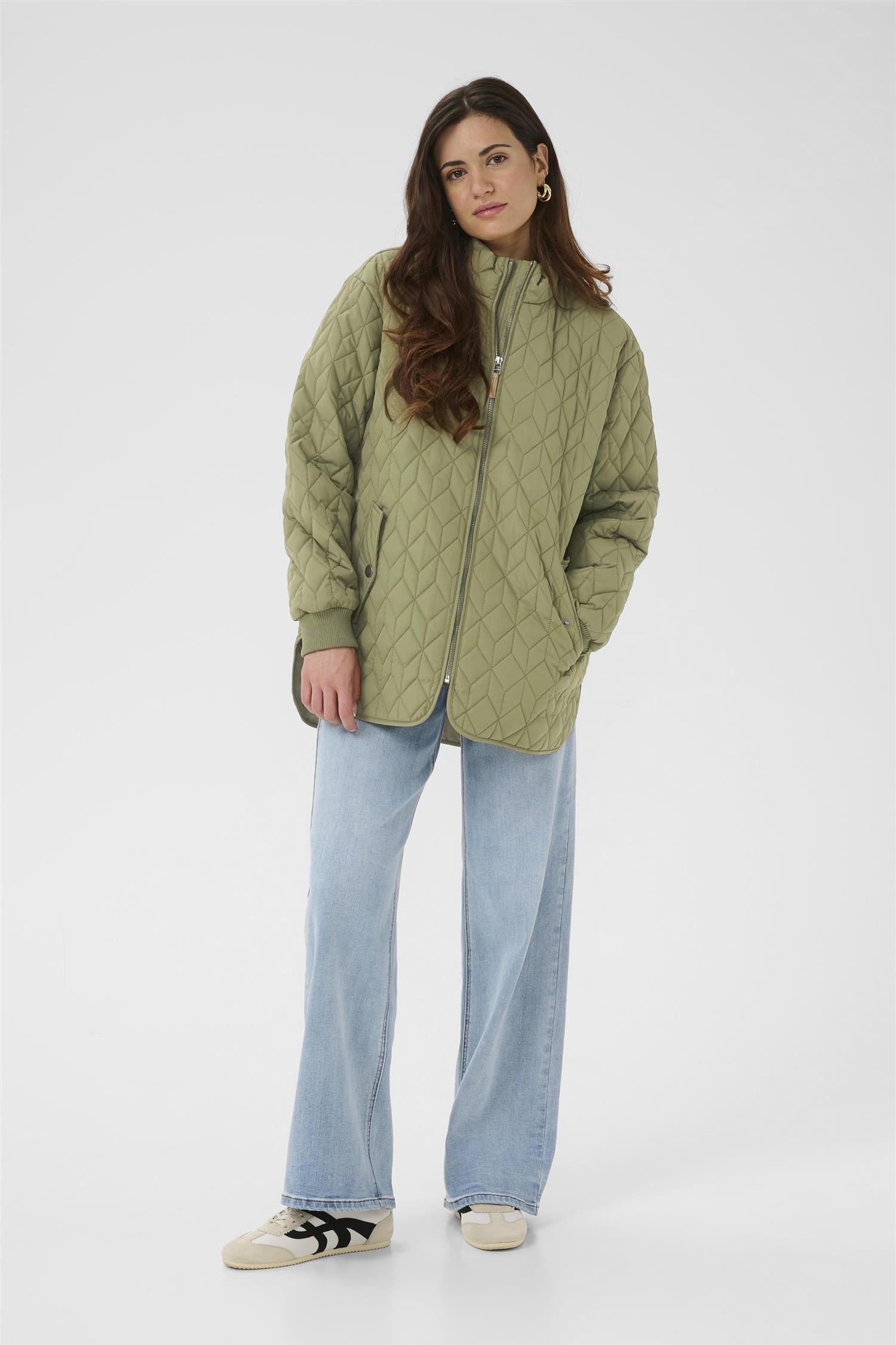 Kaleila Quilt Jacket Grønn