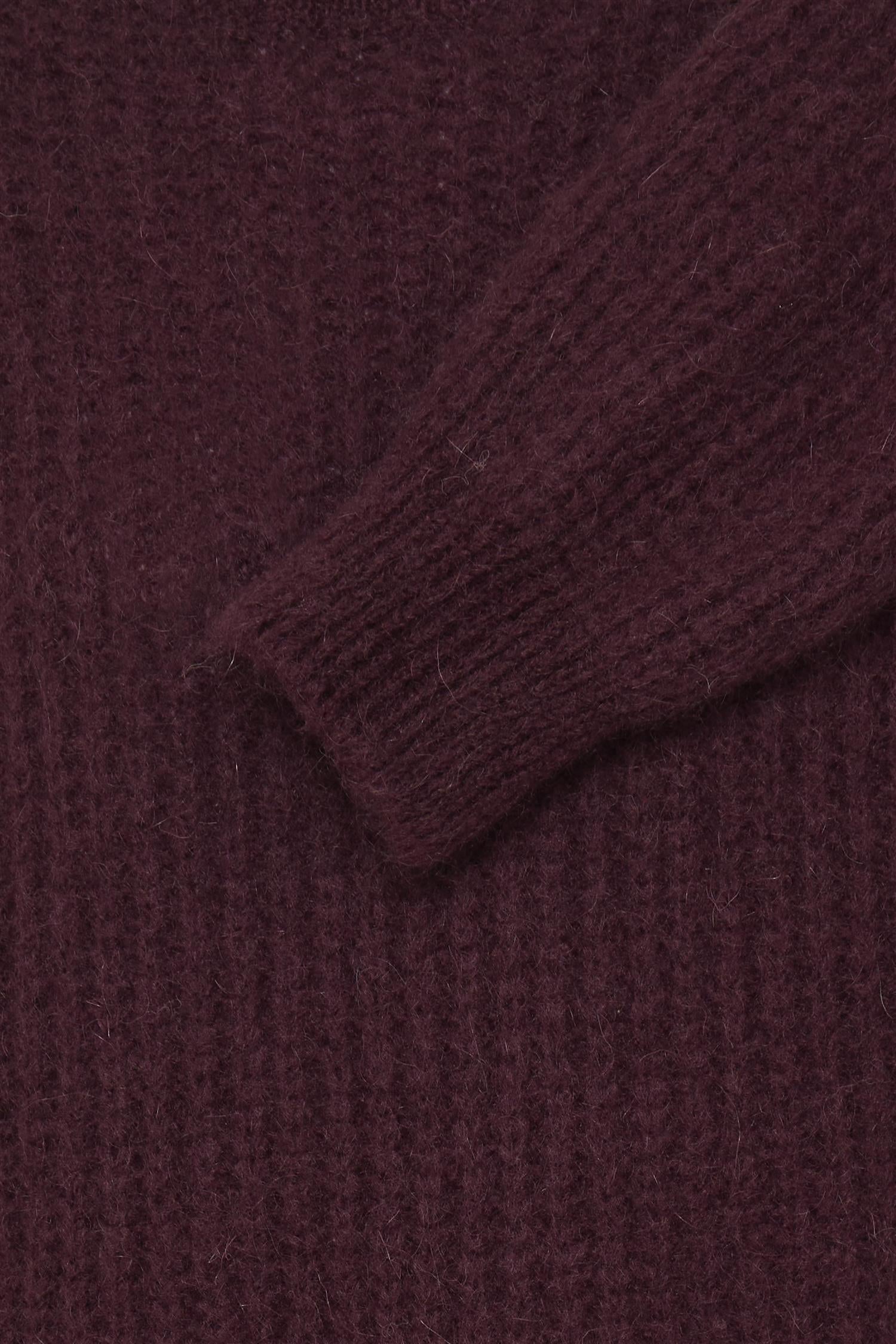 Sbgulvig Bellis Knit Blouse Burgunder