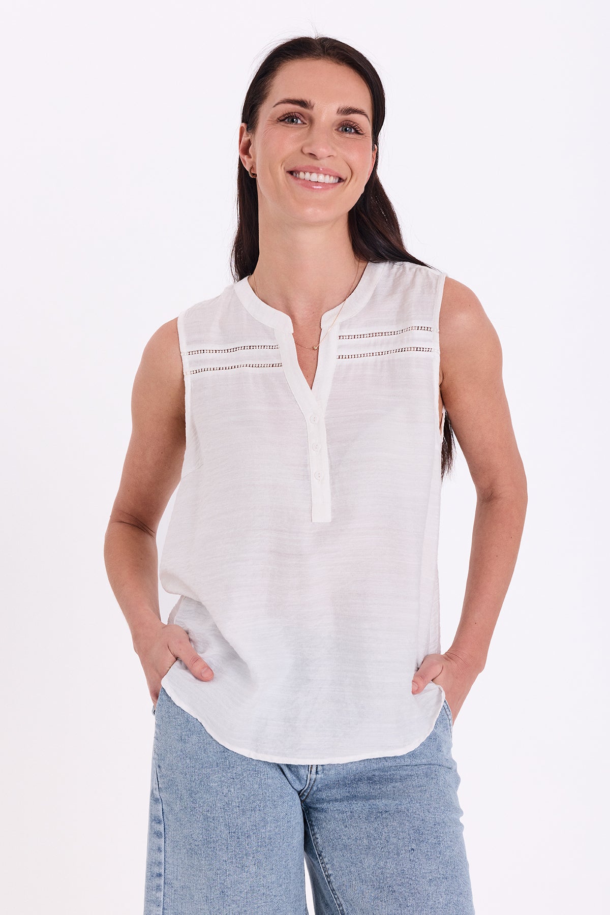 Fqandrea-Blouse Hvit