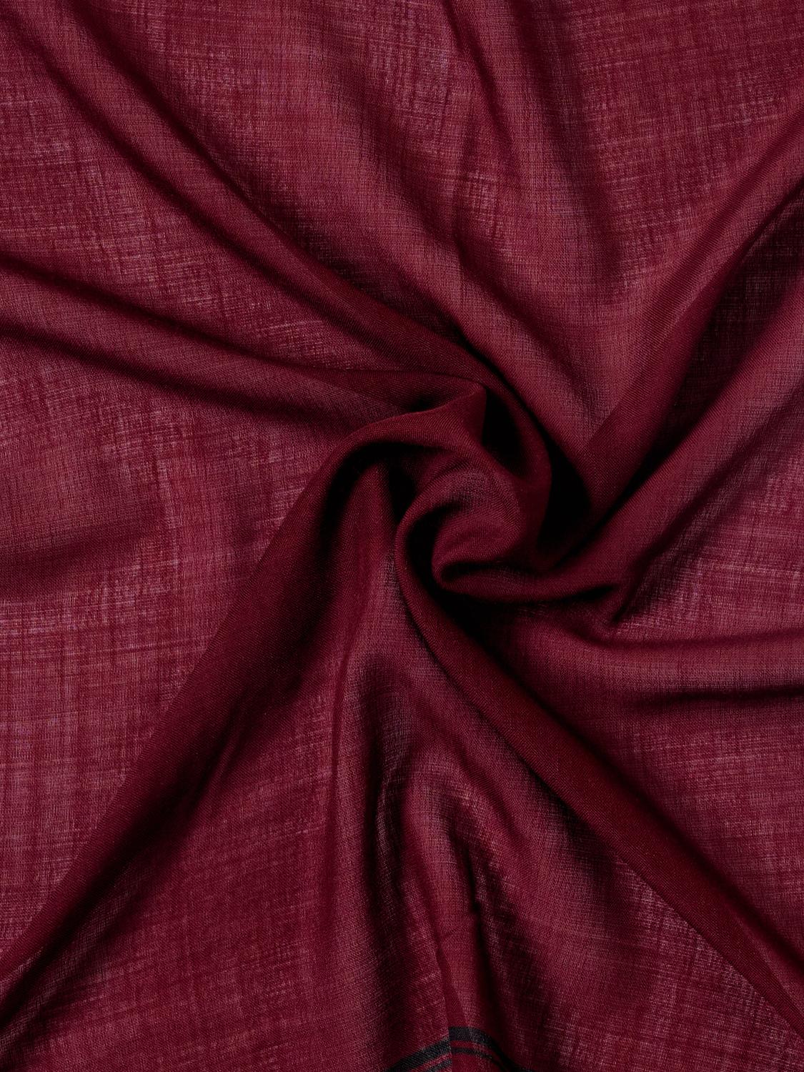 Slfria Wool Scarf Mørkelilla