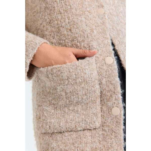 FQJUMP-CARDIGAN Beige