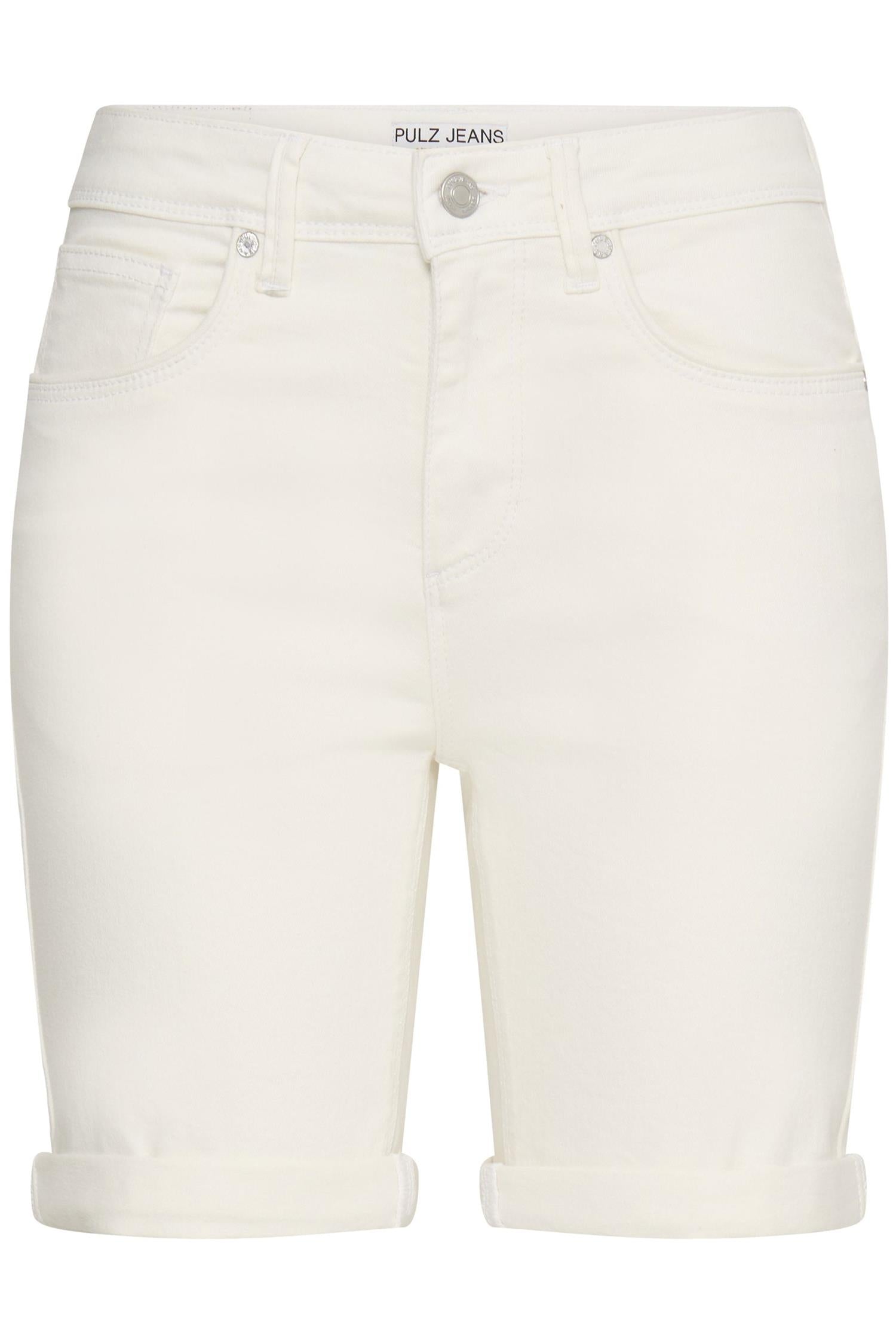 Pzkayla Hw Shorts Hvit