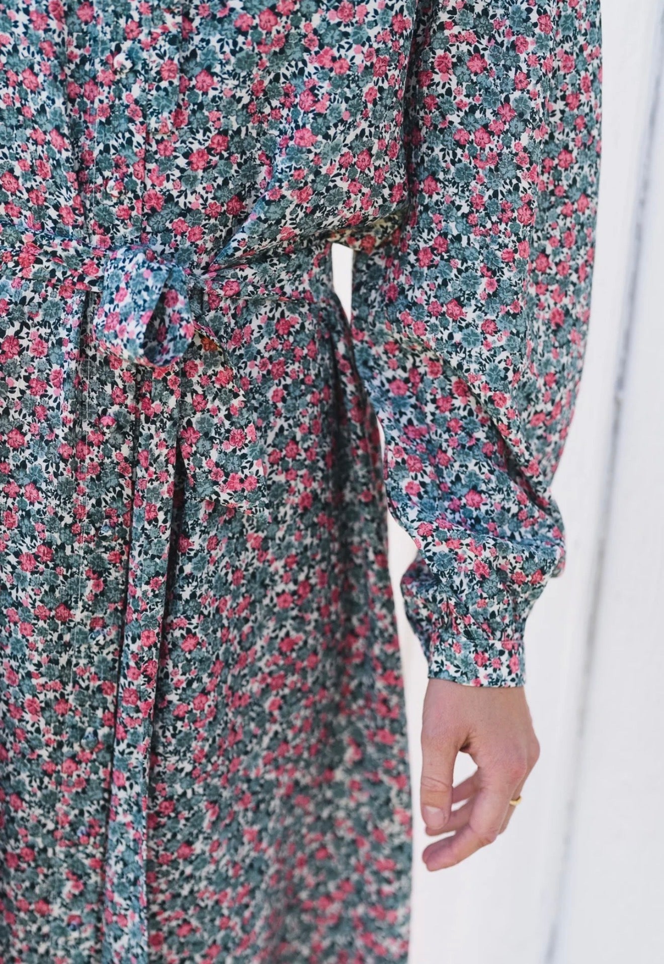 Rausgry Astrid Shirt Dress Aop Rosa
