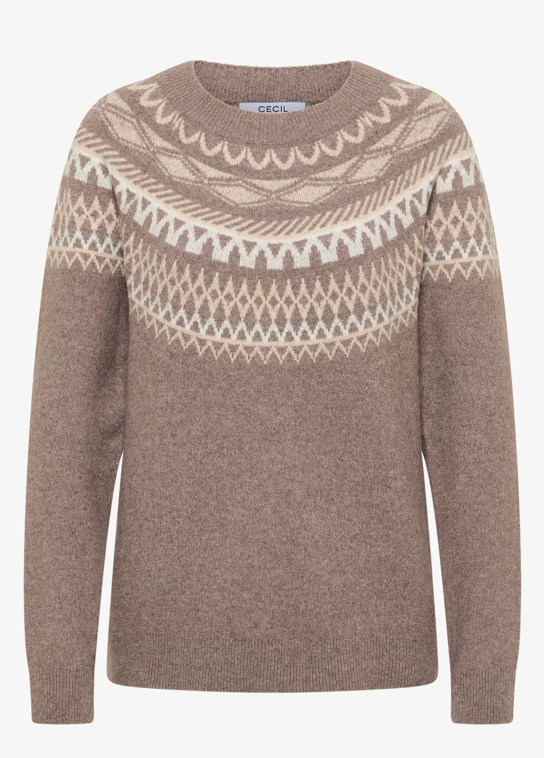 COSY NORWEGIAN JACQUARD Brun