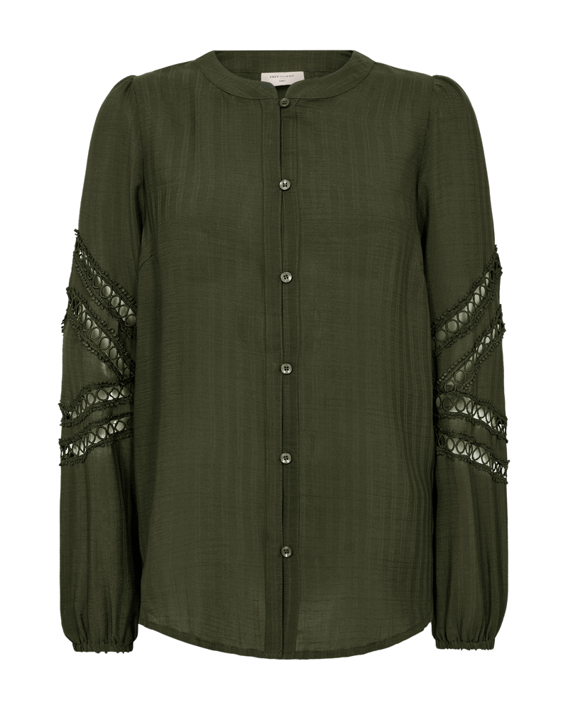 FQSHU-BLOUSE Grønn