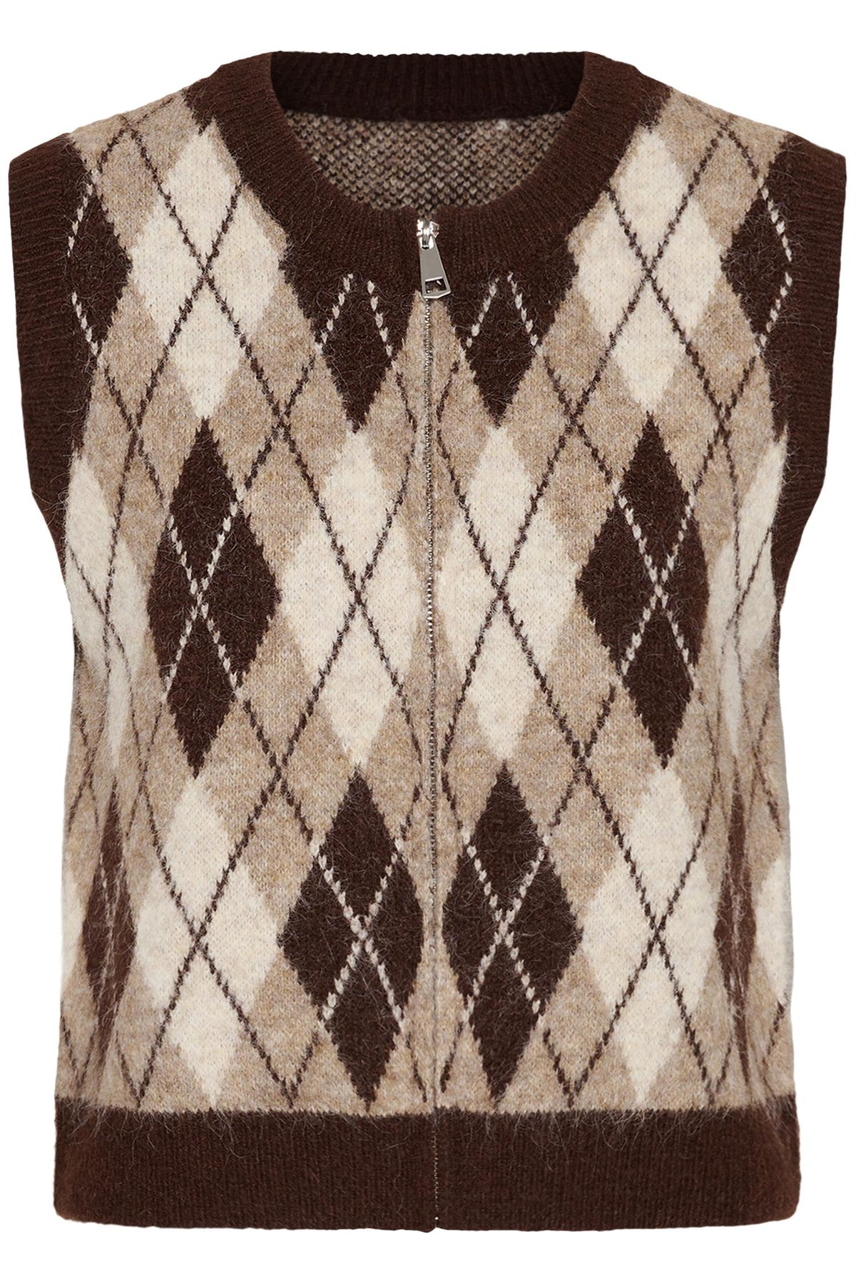 Crmirea Knit Vest Brun