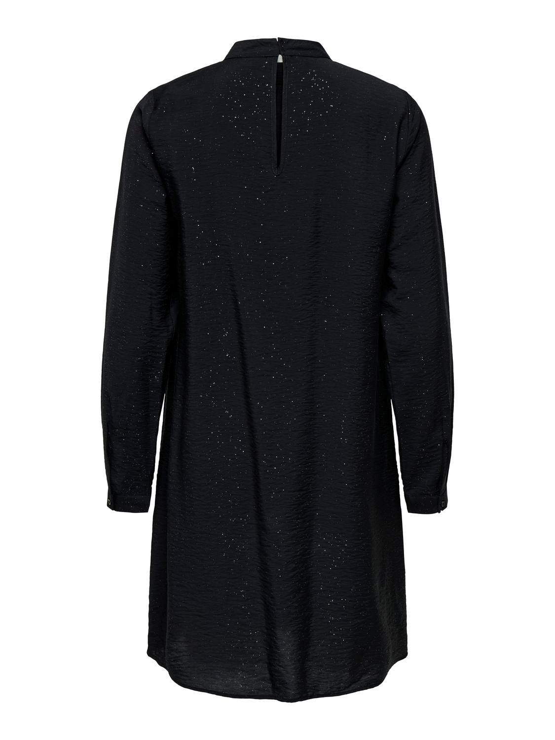 Jdytroya Life L/s Hn Dress Wvn Dia Sort