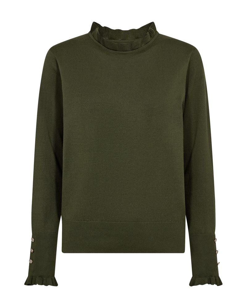 FQKATIE-PULLOVER Mørkegrønn