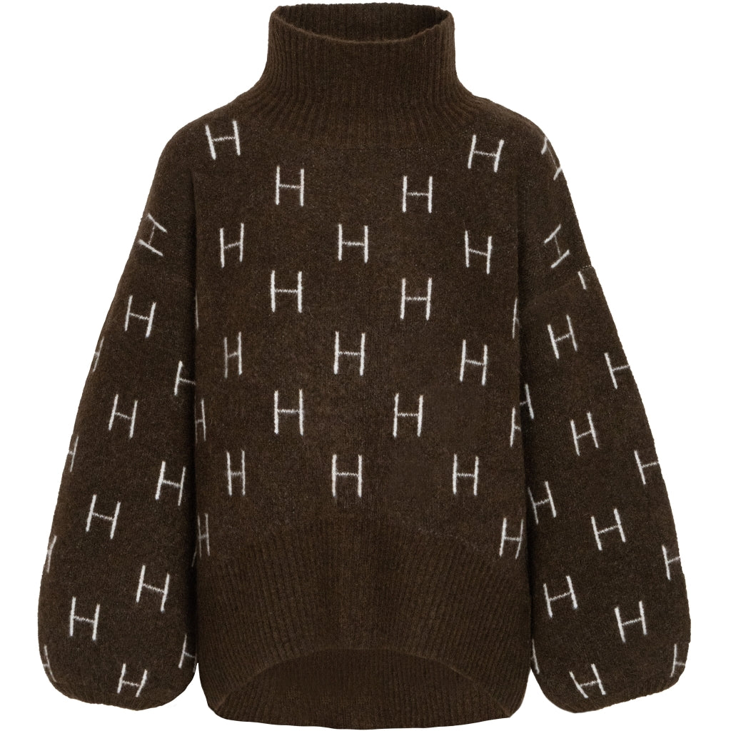 Fam Sweater Short Brun
