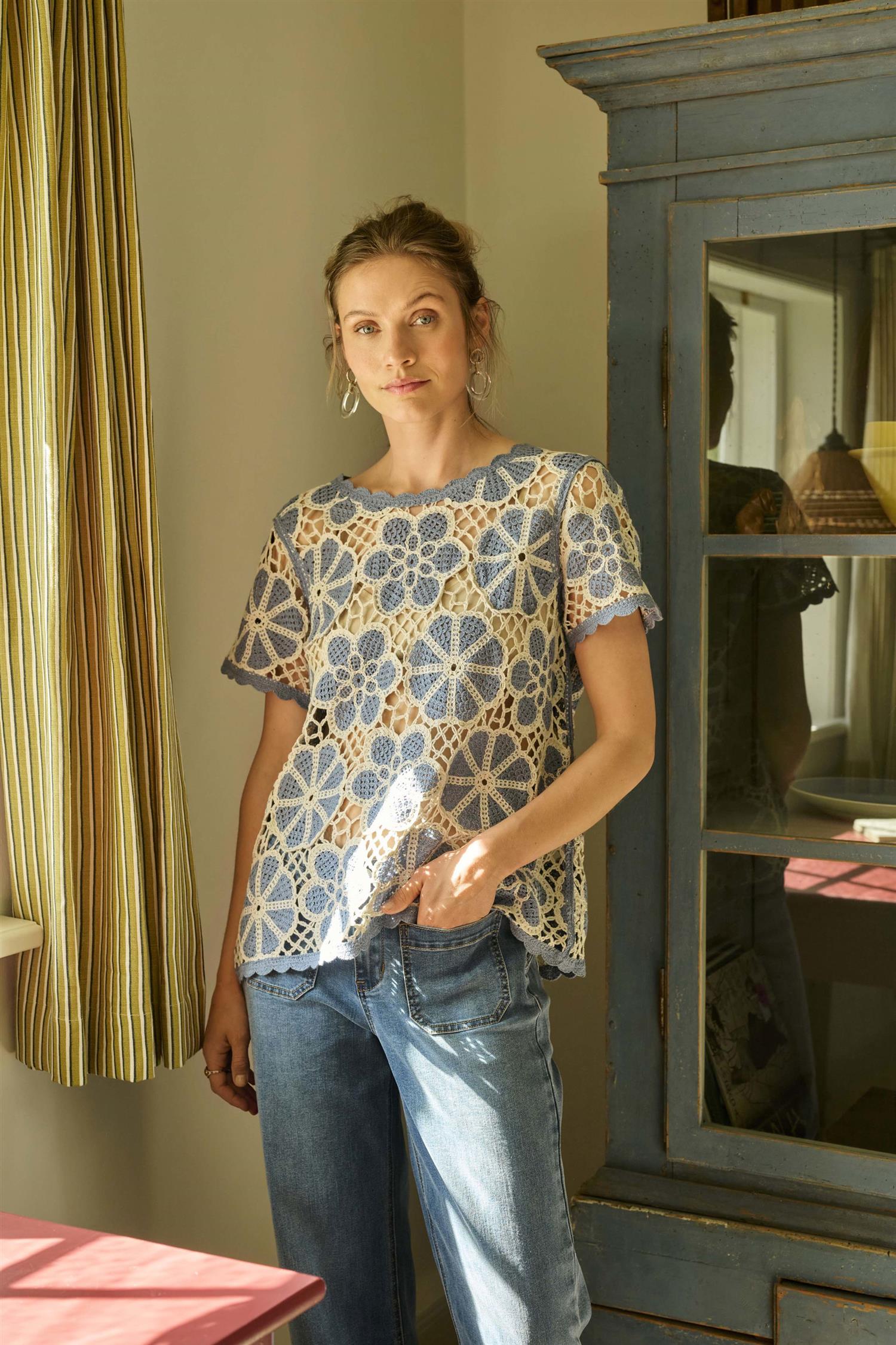Crnoemi 7/8 Jeans - Coco Fit Blå
