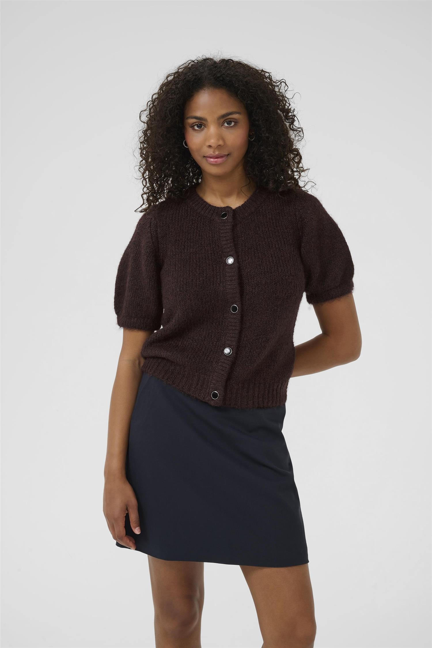 Kaemilie Evi Cardigan Fudge