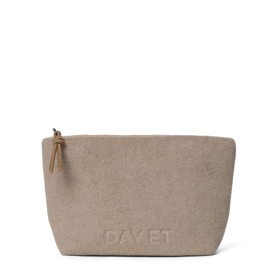 Day Woolen Pouch Brun