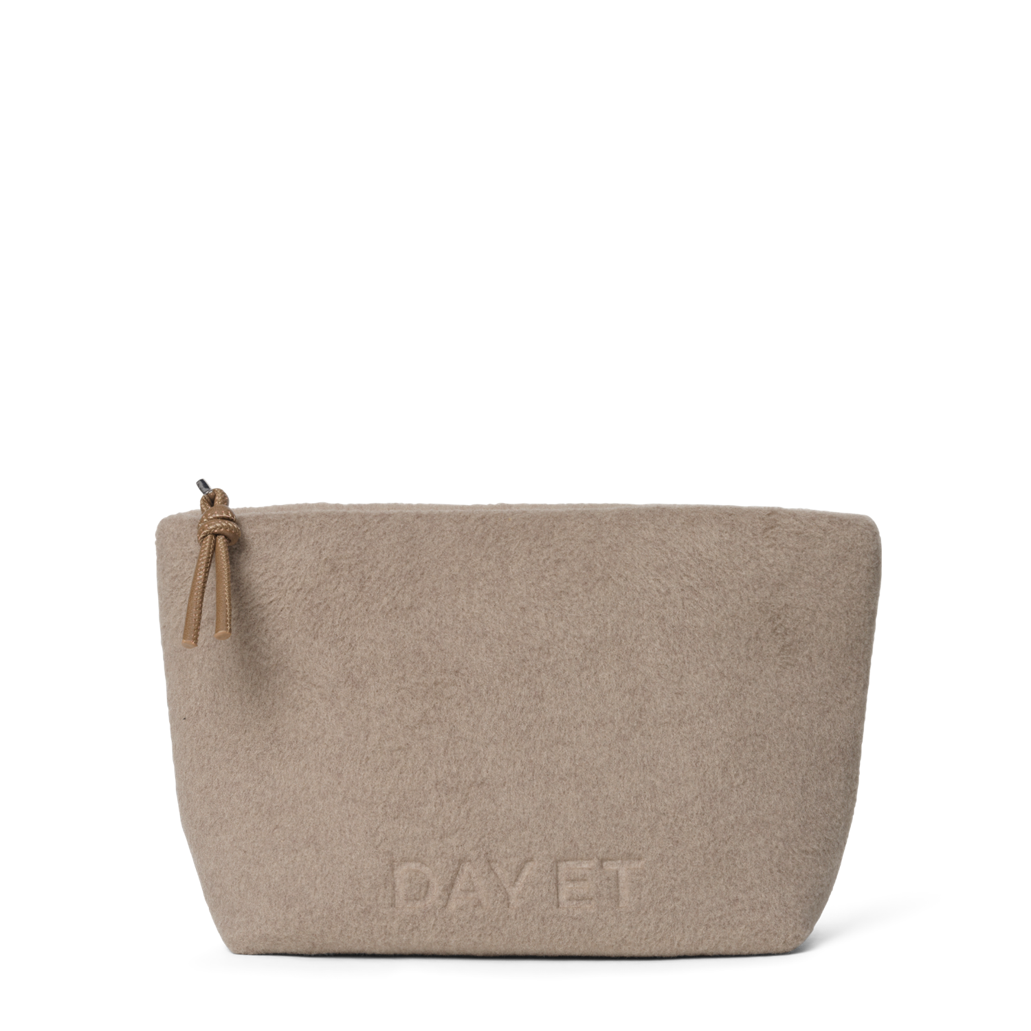 Day Woolen Pouch Brun