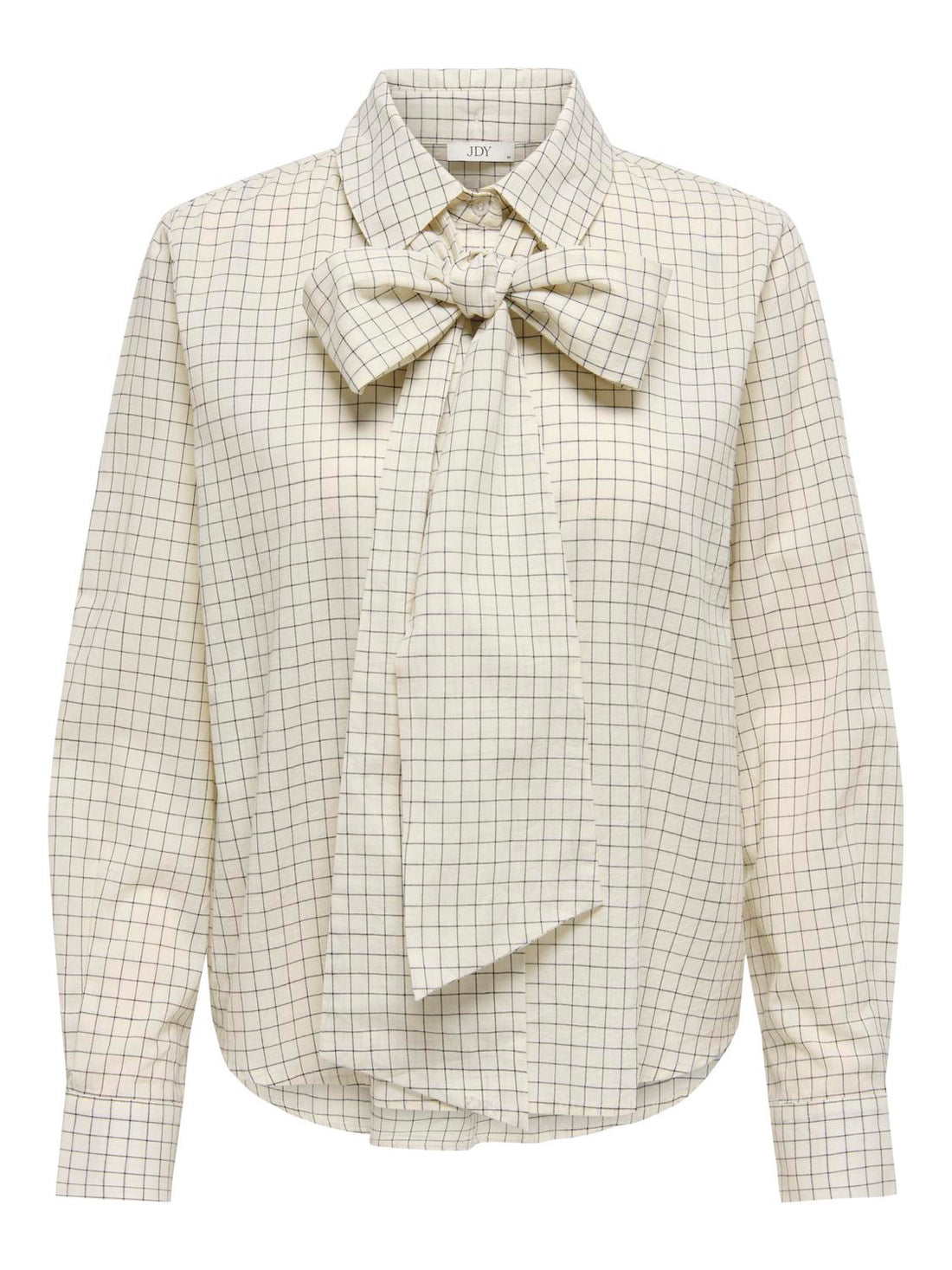 Jdycami L/s Bow Shirt Wvn Grå