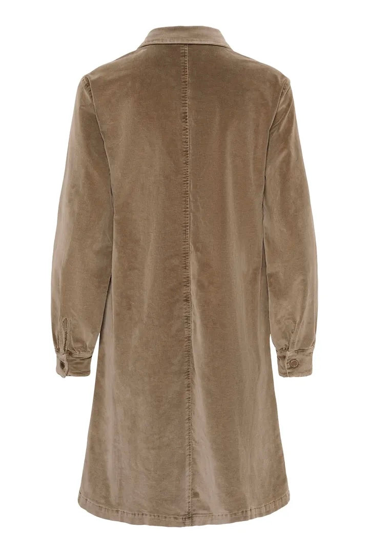 Crbrady Corduroy Dress Beige