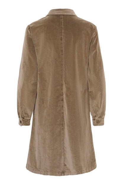 Crbrady Corduroy Dress Beige