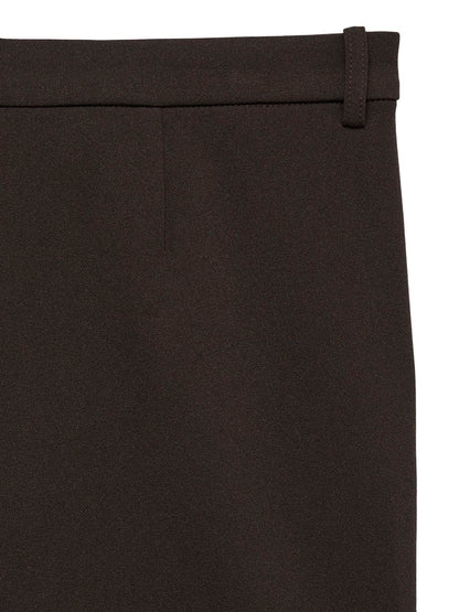 Vmzamira Mw Slim Straight Pant Noos Brun