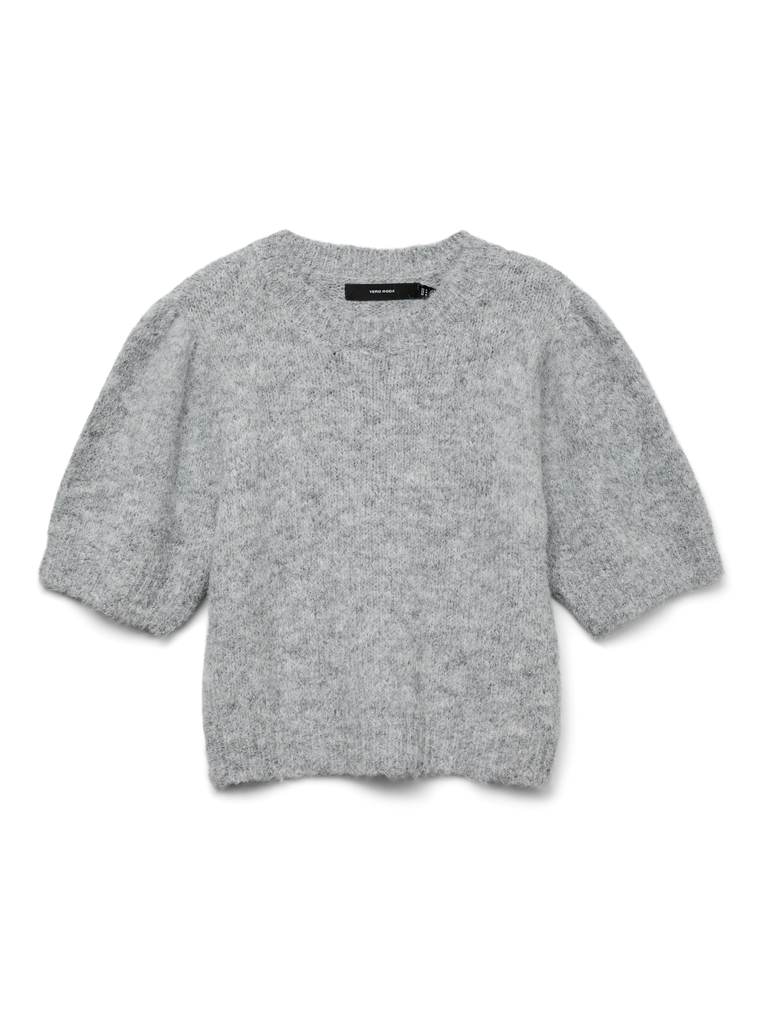 VMNOVAH SS O-NECK PUFF PULLOVER GA NOOS Mellomgrå