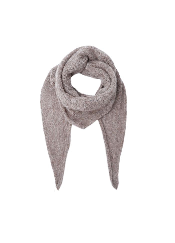 Bcdell knitted mini scarf Beige