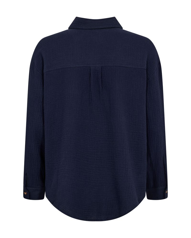 Fqesmingo-Shirt Blå