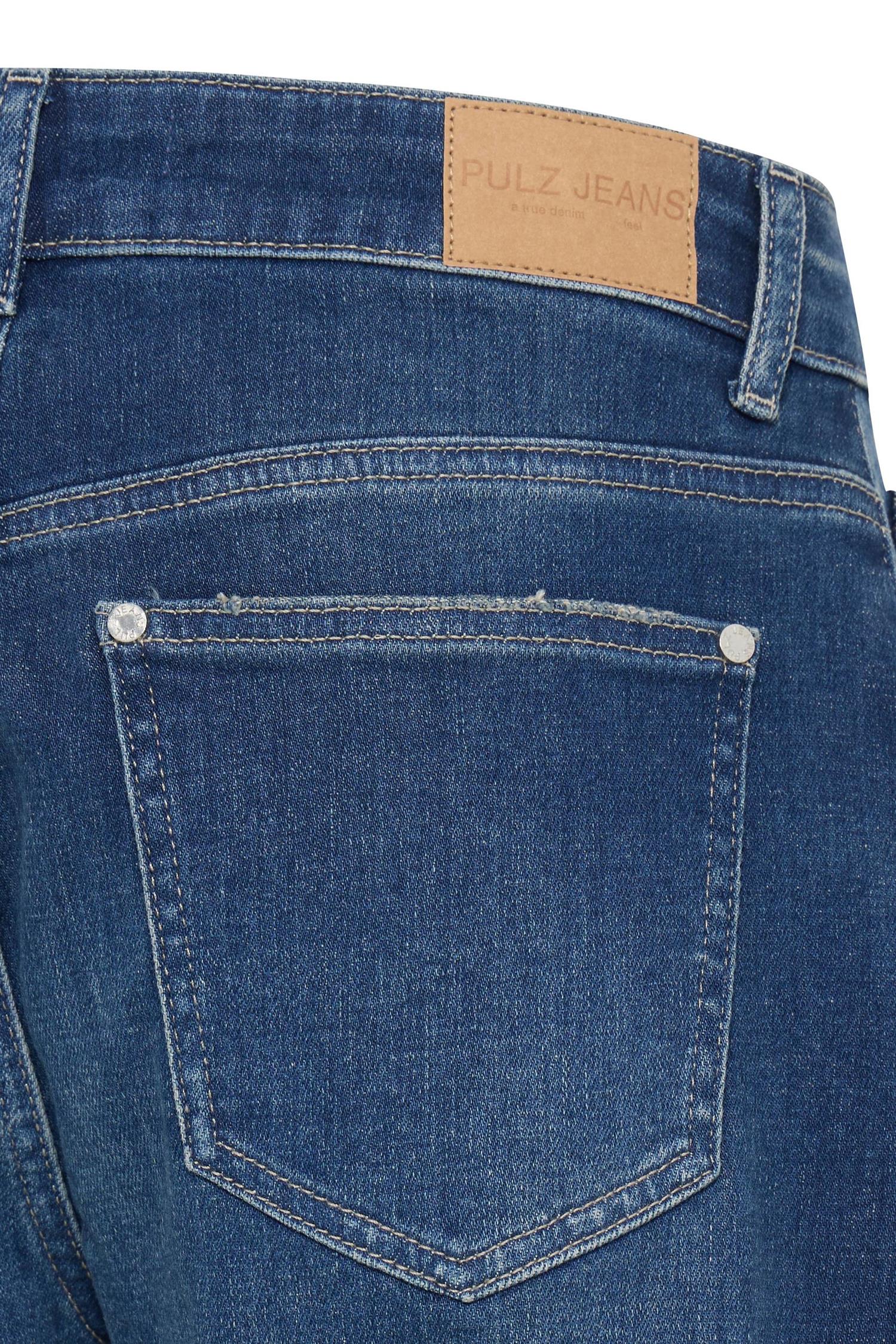Pzanni Hw Jeans Barrel Leg Blå