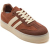 SNEAKERS W/STRIPES Camel