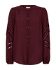 FQSHU-BLOUSE Burgunder