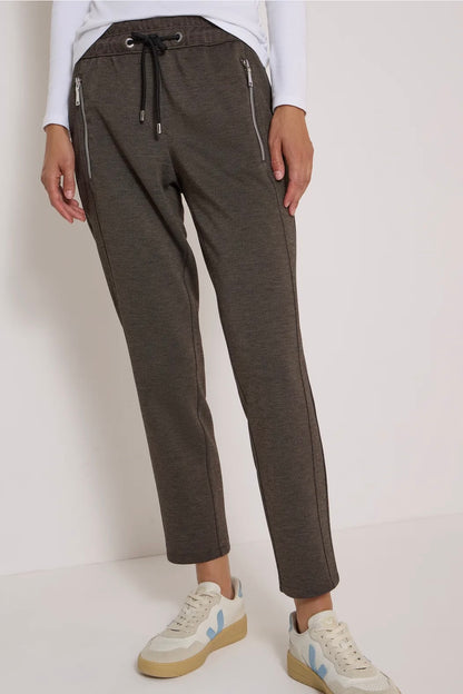 TRACEY W/ZIPPER Brun