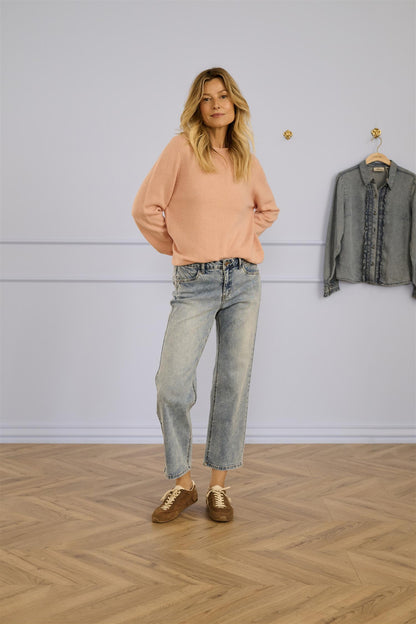 Crlisa Straight 7/8 Jeans - Coco Fit Blå