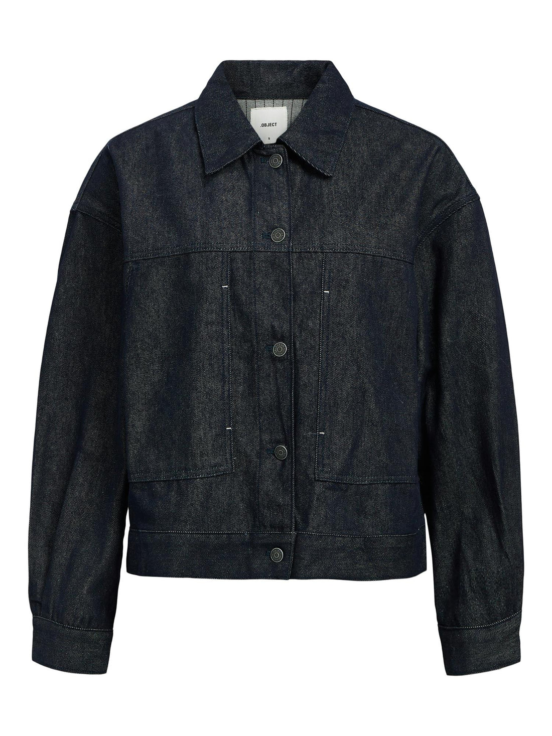 OBJCRYSTAL DNM LO L/S JACKET 136 Dark Blue Denim