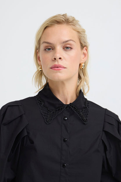 Pzfelora Shirt Sort