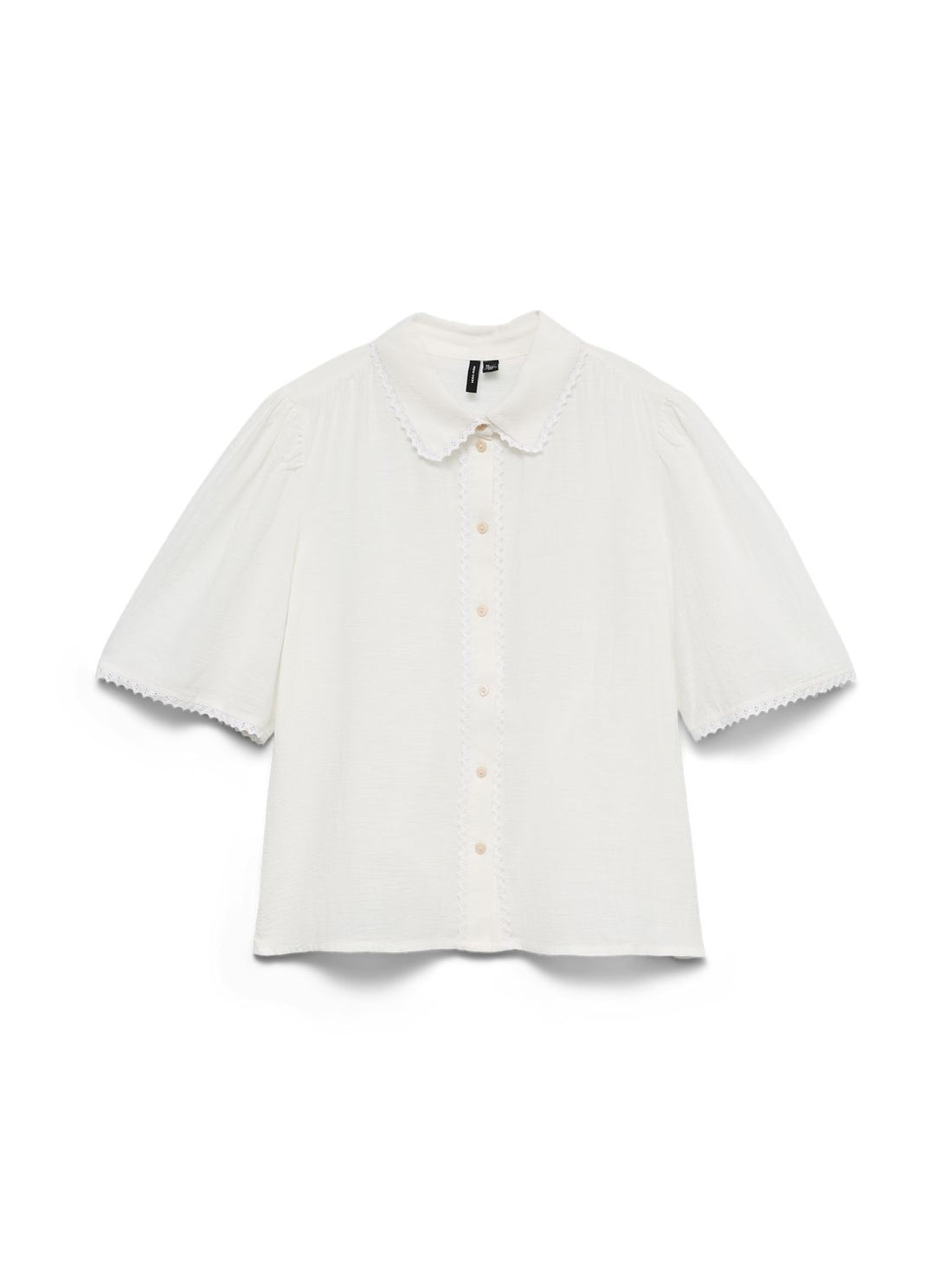 Vmsiri 2/4 Shirt Wvn Hvit