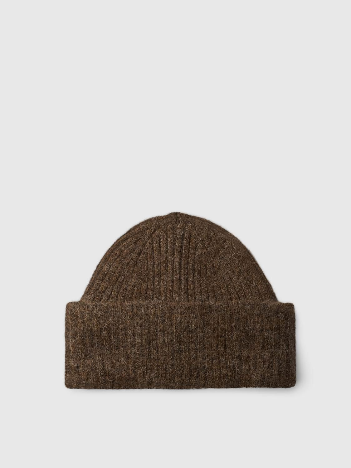 Slwlulu Wool Blend Knit Beanie Noos Brun