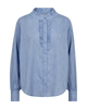 FQRAYA-SHIRT Jeansblå