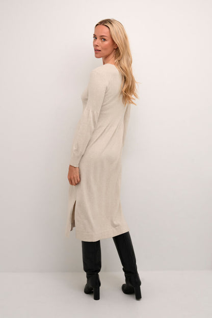 CRDela Knit Dress Off-White