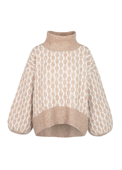 Fam New Pattern Brun