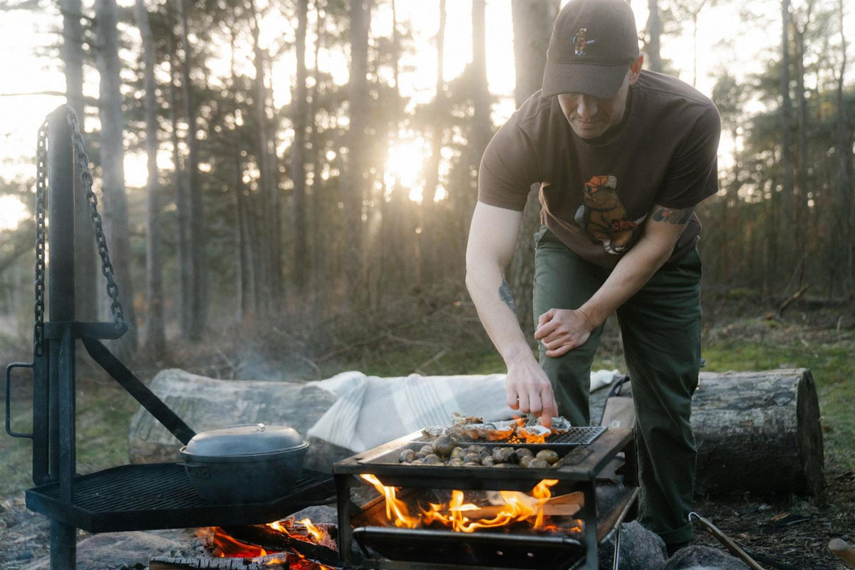 Lazy Lumber T-Shirt Brun