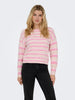 Onljohanna Ls O-Neck Cc Knt Rosa