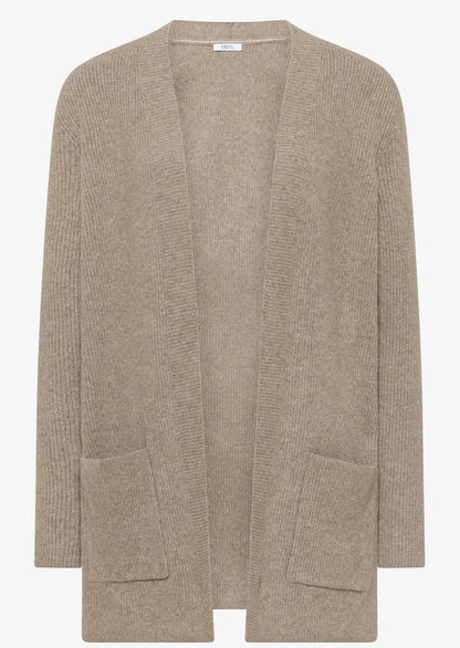 OPEN STRUCTURE CARDIGAN Beige