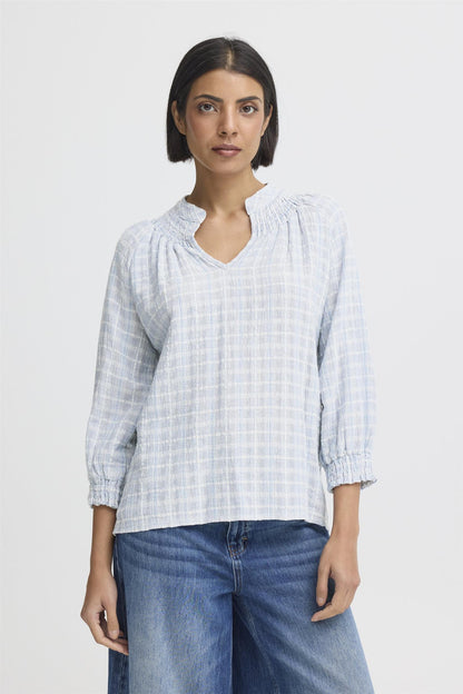 Pzbaila Blouse Blå