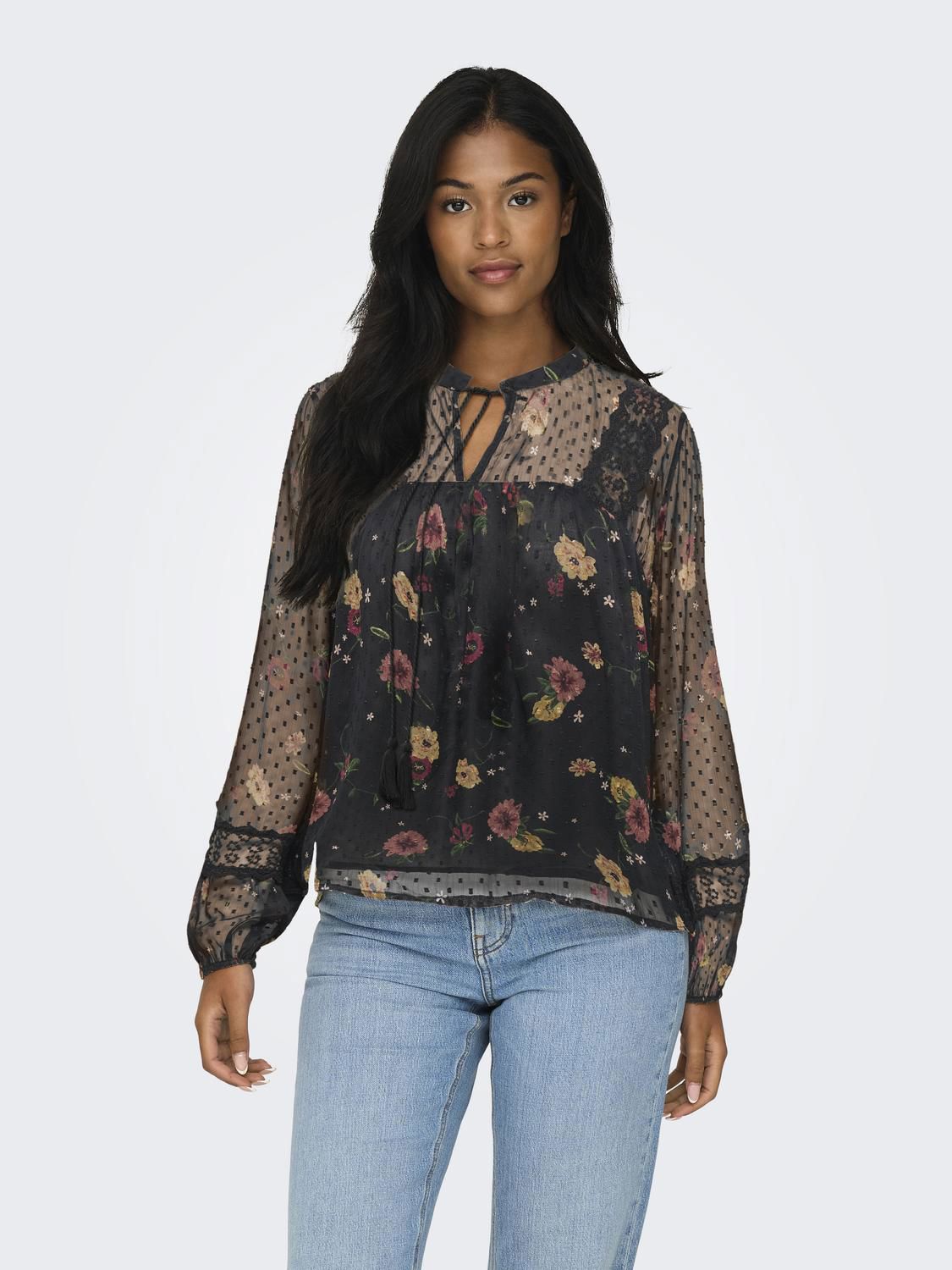 Onltessa Eliza Ls Top Wvn Sort
