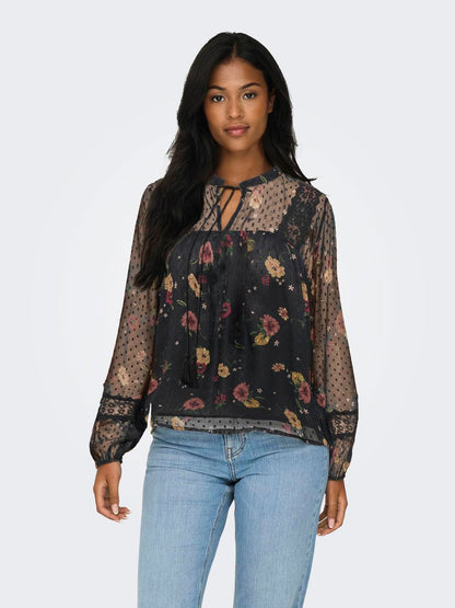 Onltessa Eliza Ls Top Wvn Sort