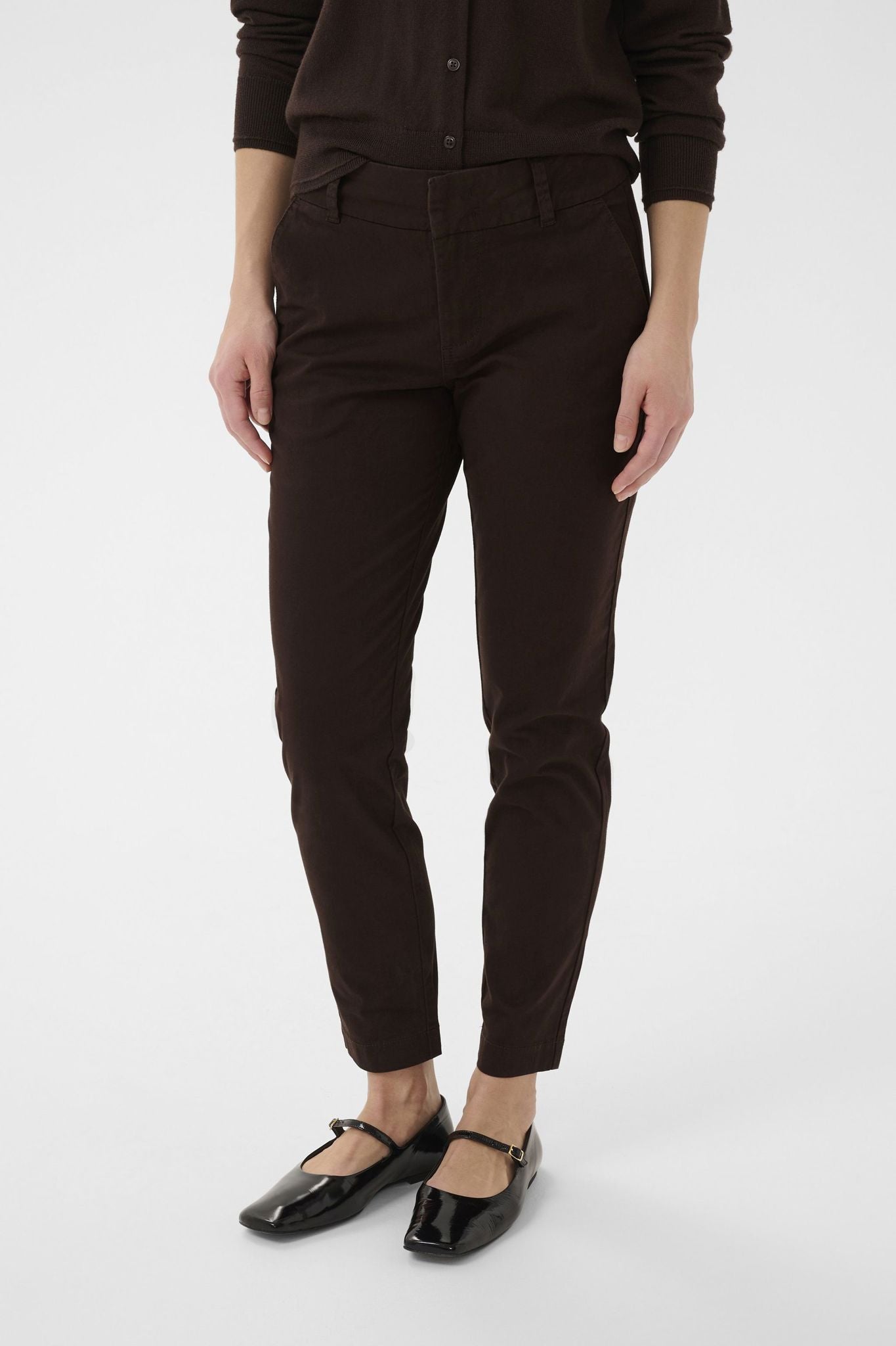 Soffyspw Pants Brun