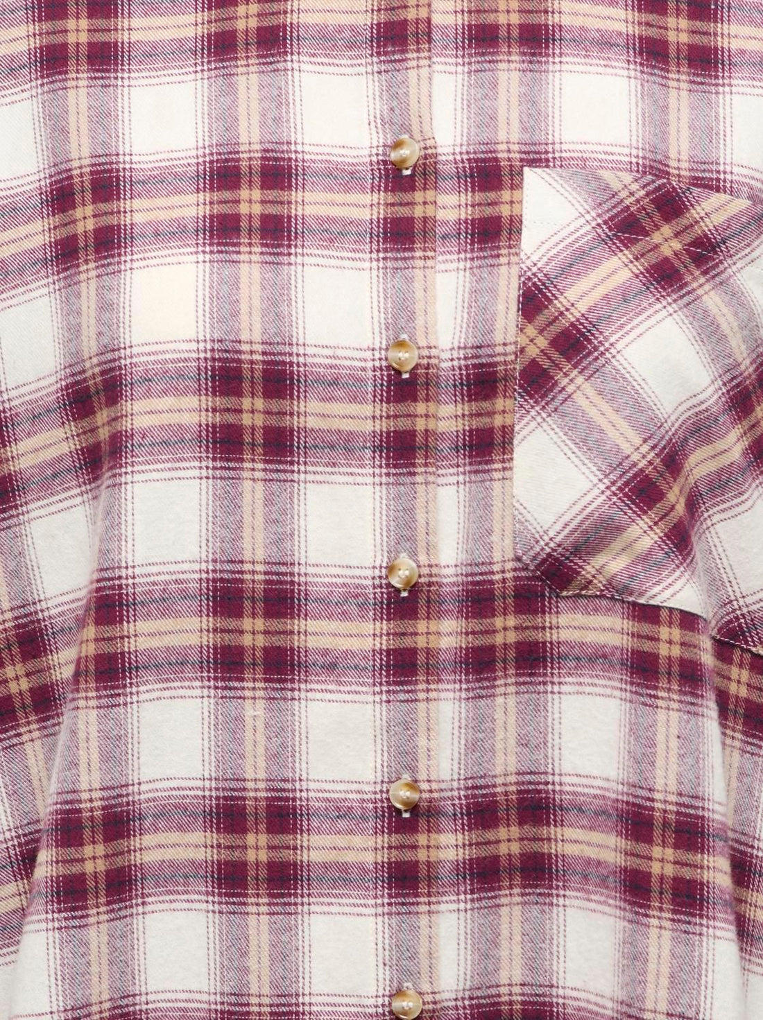 Jdymauve L/s Check Loose Shirt Wvn Hvit