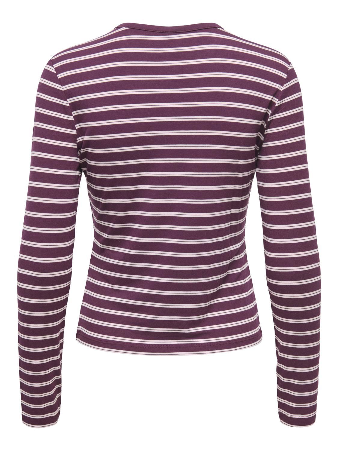 Onlnina L/s Aop Top Jrs Lilla
