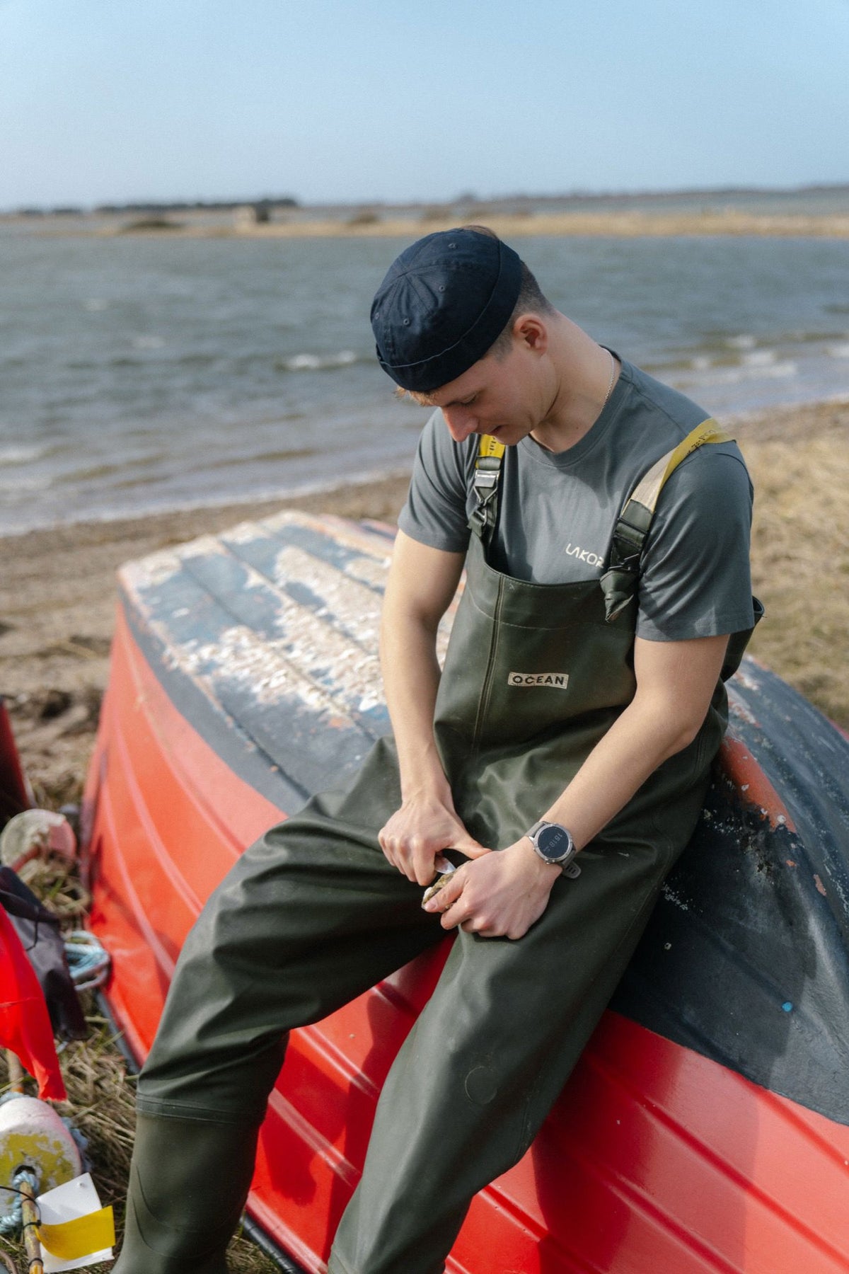 Shipsters Reef T-Shirt Grå
